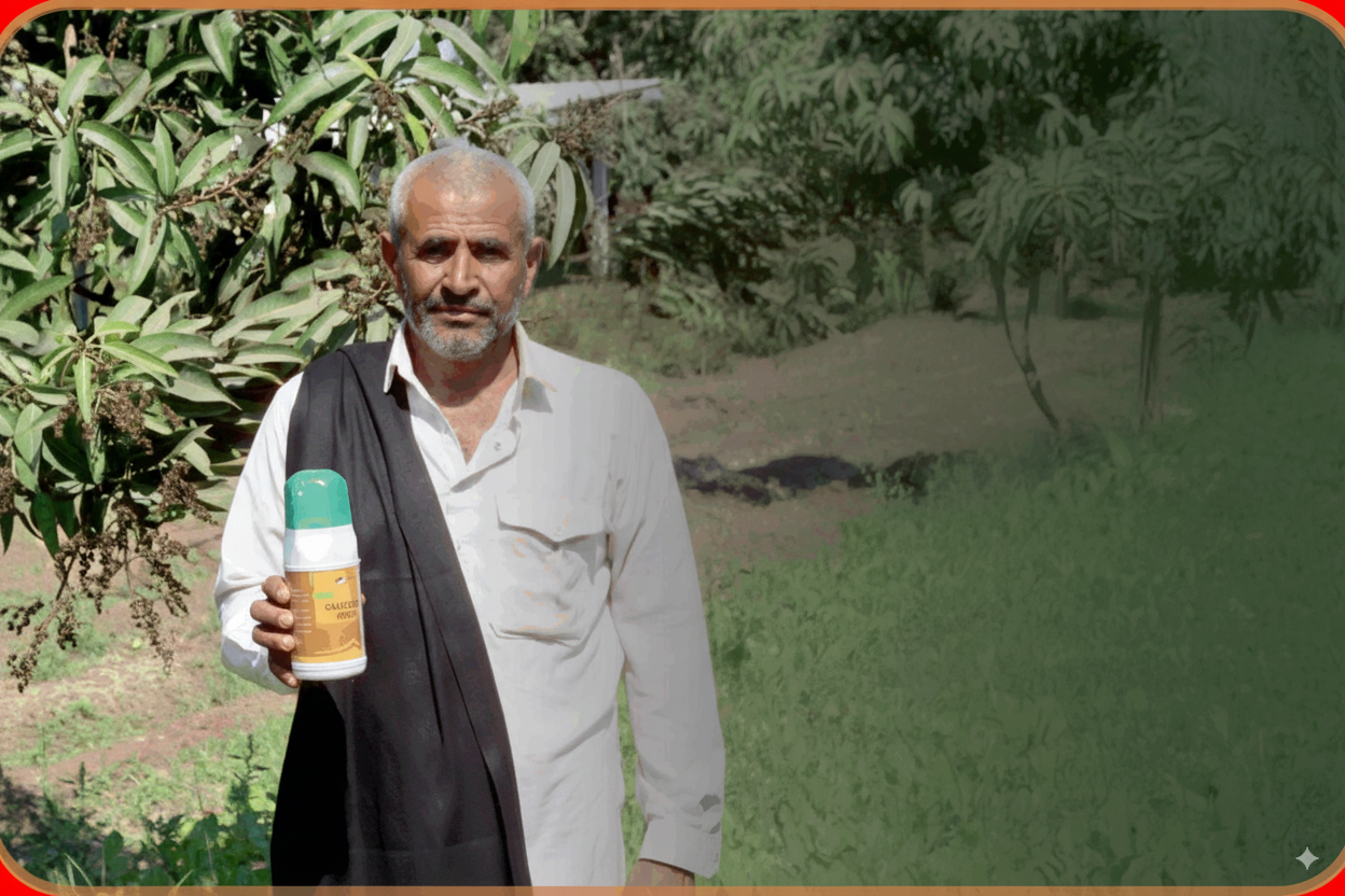 Portrait of Punjabhai Gilva, farmer and GLS Champion
